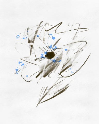 Ink Splash Abstract