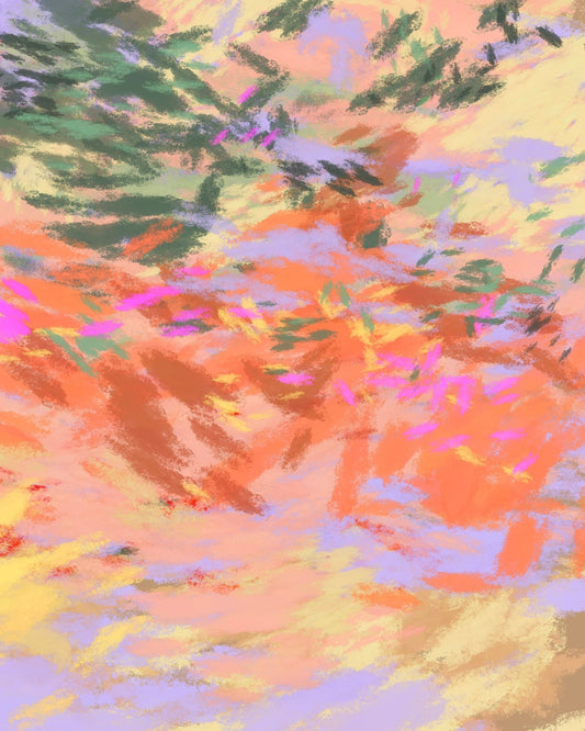 Pastel Sky Abstract