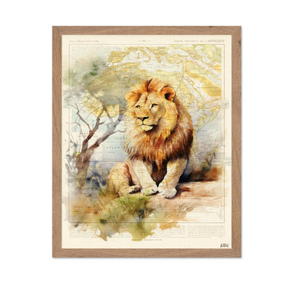 African Lion Map