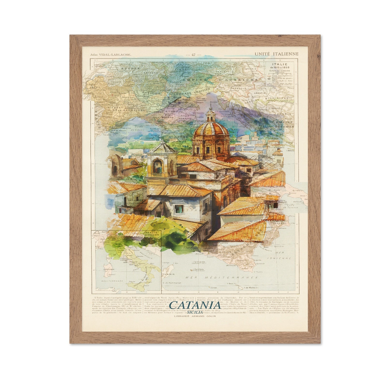 Italian Rooftops Map