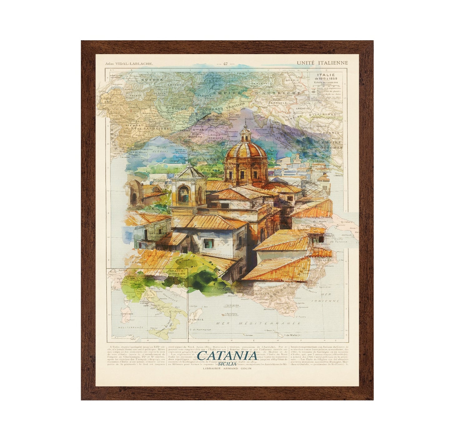 Italian Rooftops Map