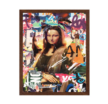 Mona Lisa Street Collage