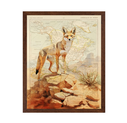 North America Fox Map