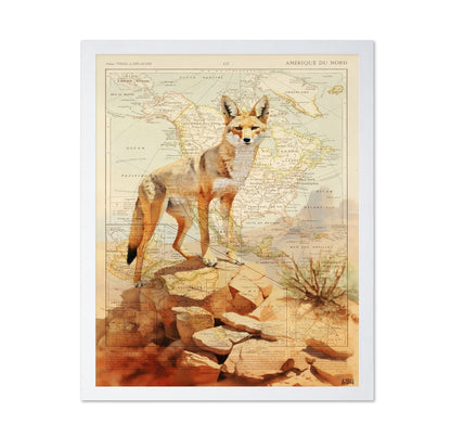 North America Fox Map