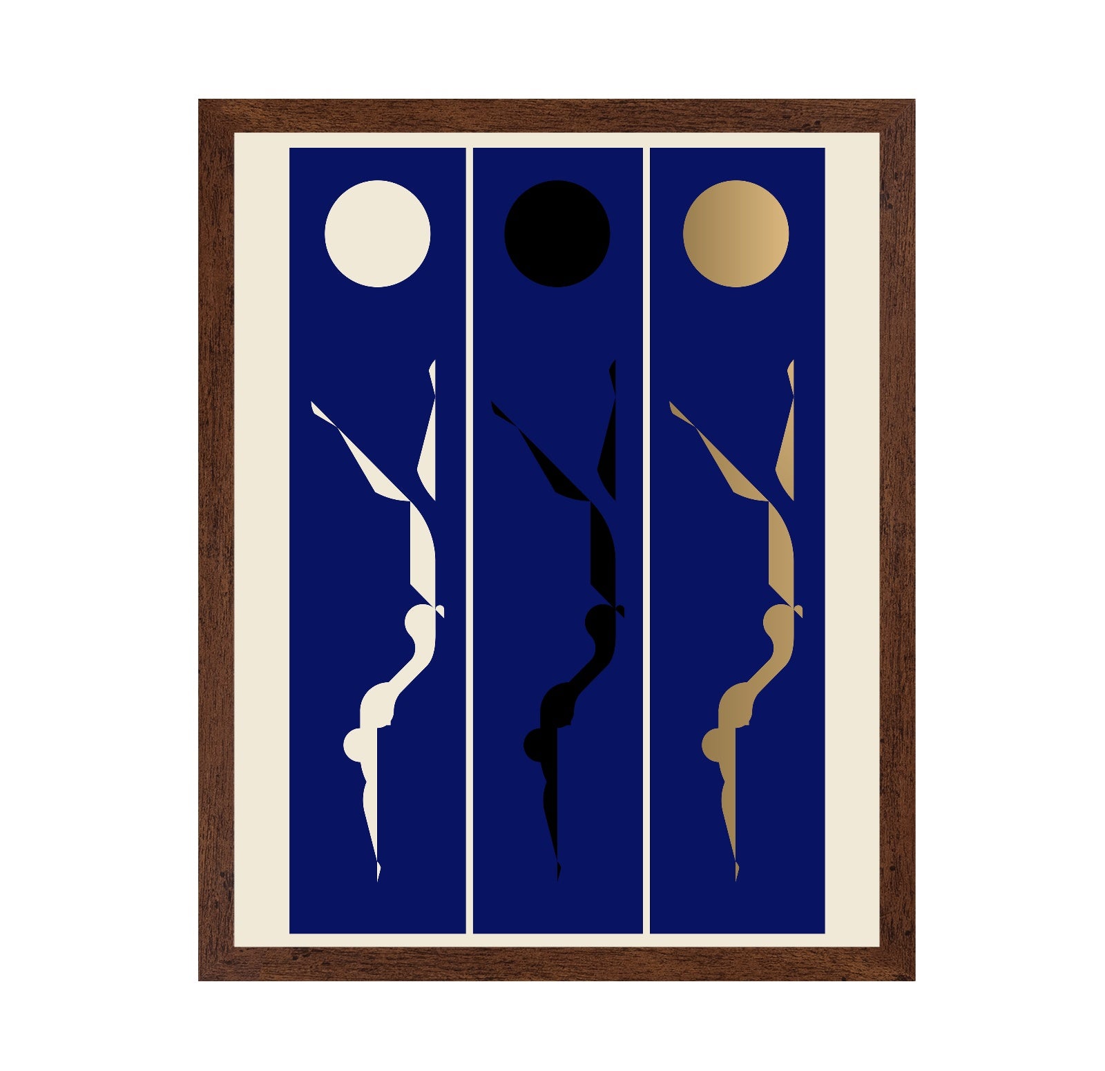 Minimal Dive Triptych