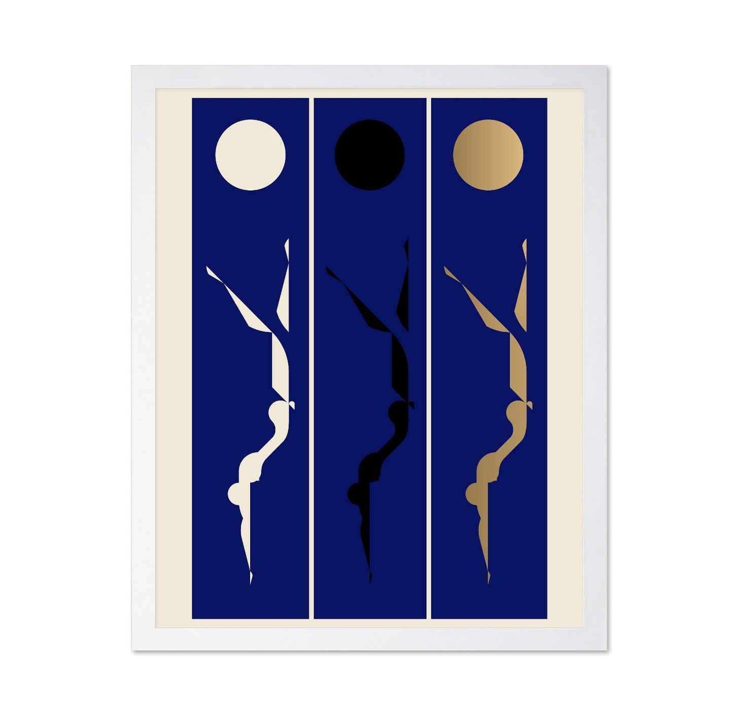 Minimal Dive Triptych