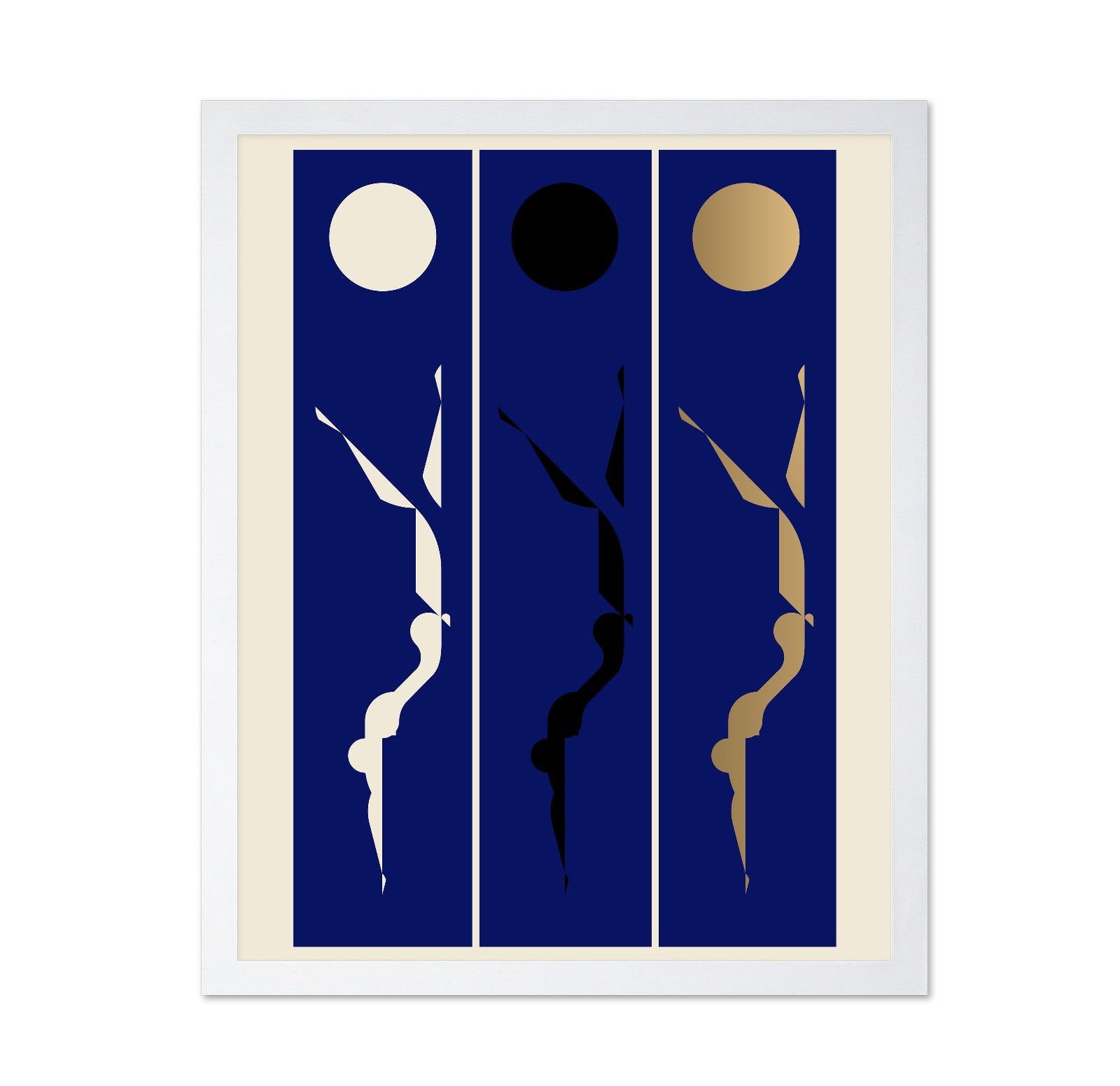 Minimal Dive Triptych