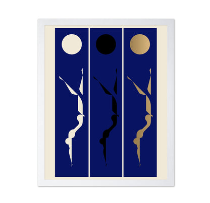 Minimal Dive Triptych