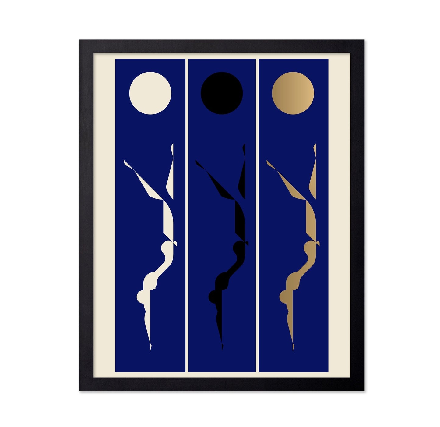 Minimal Dive Triptych