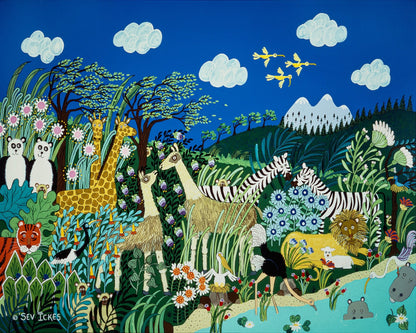 Jungle Animal Garden