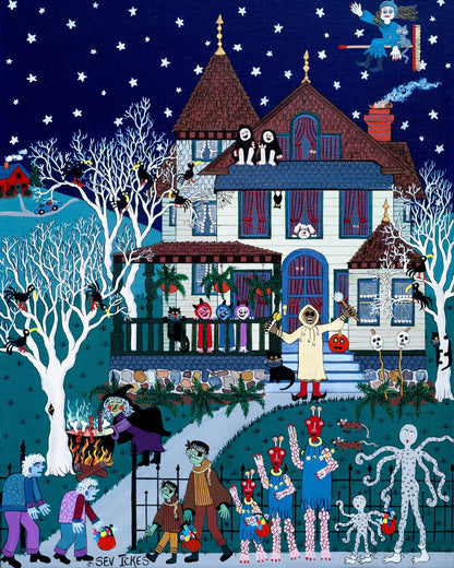 Haunted Halloween House