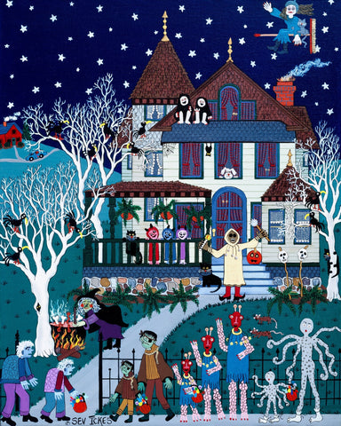 Haunted Halloween House