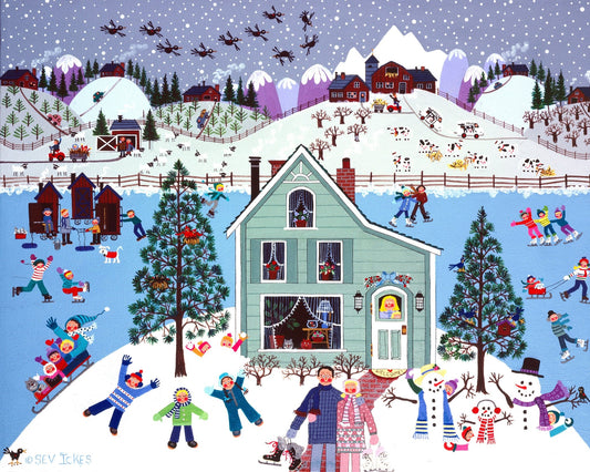 Winter Village Fun