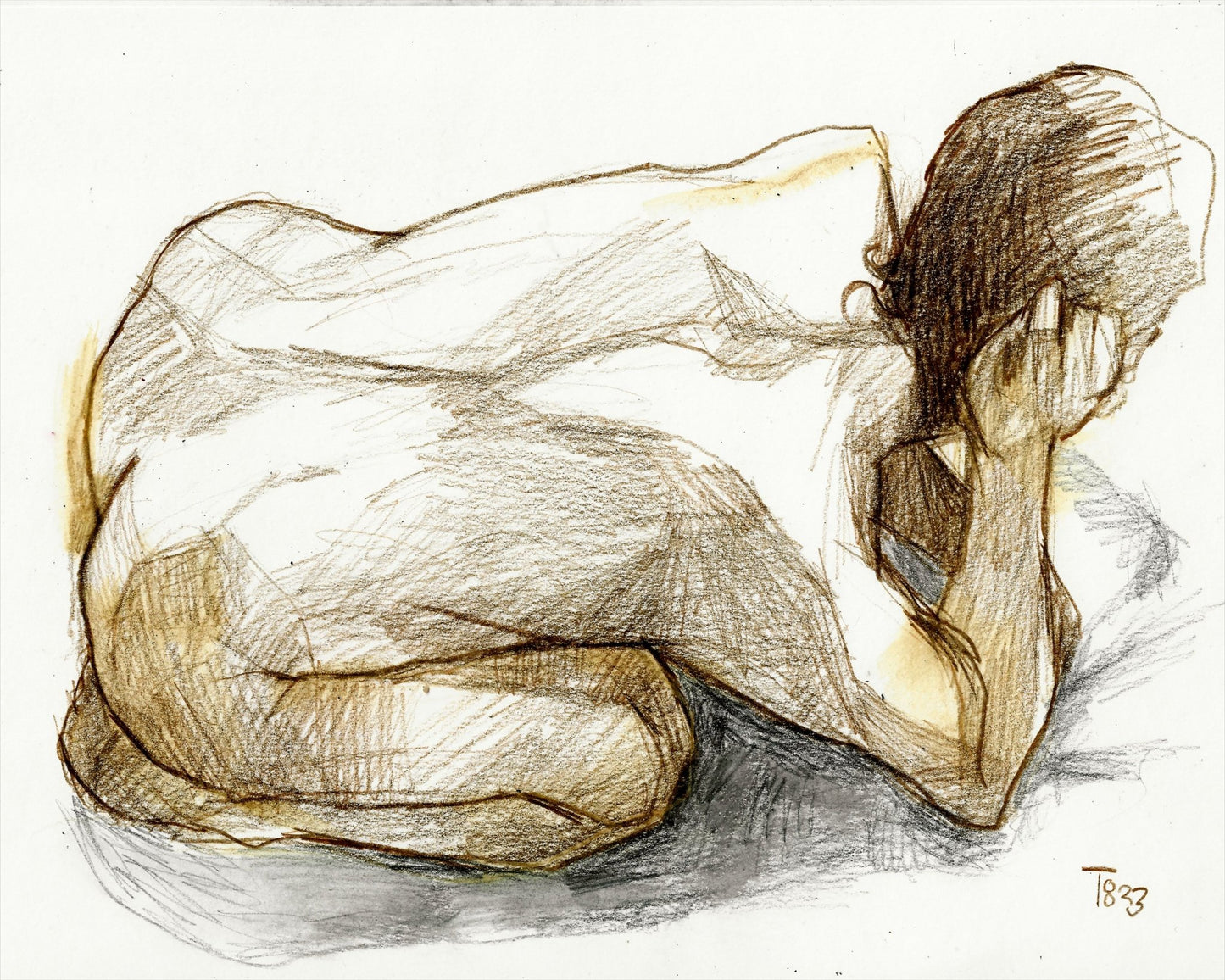 Reclining Figure Study No2