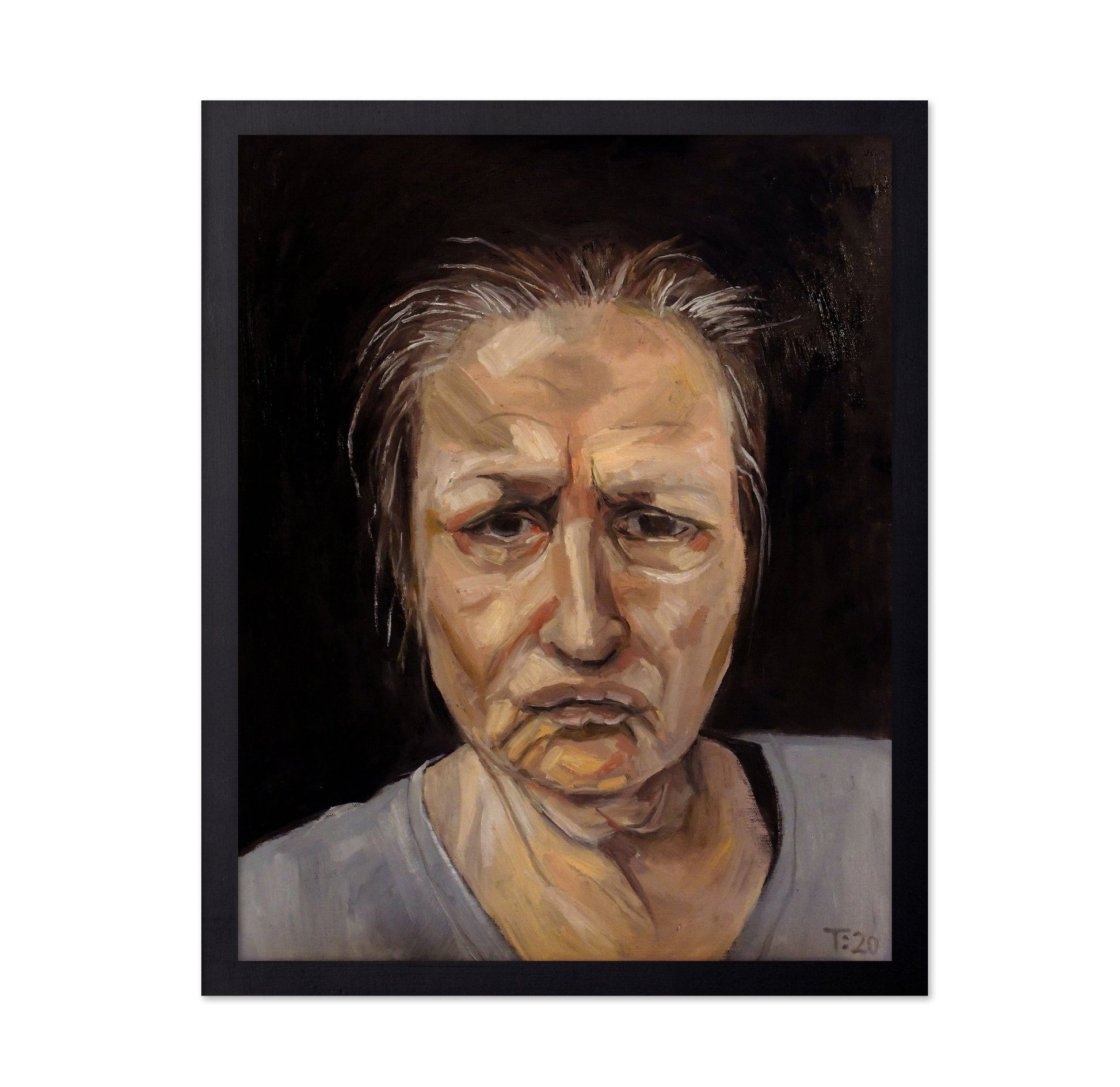 Somber Male Portrait