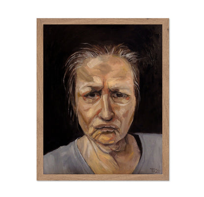 Somber Male Portrait