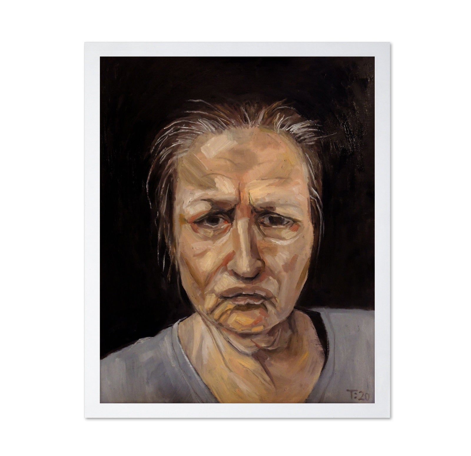 Somber Male Portrait