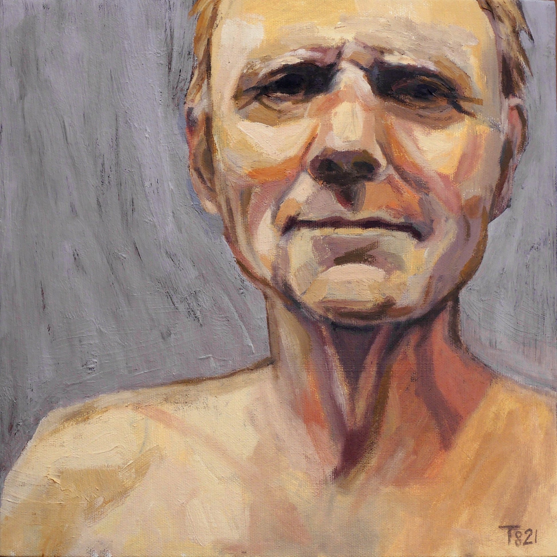 Aged Male Portrait