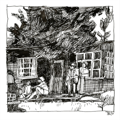 Urban Sketch Scene