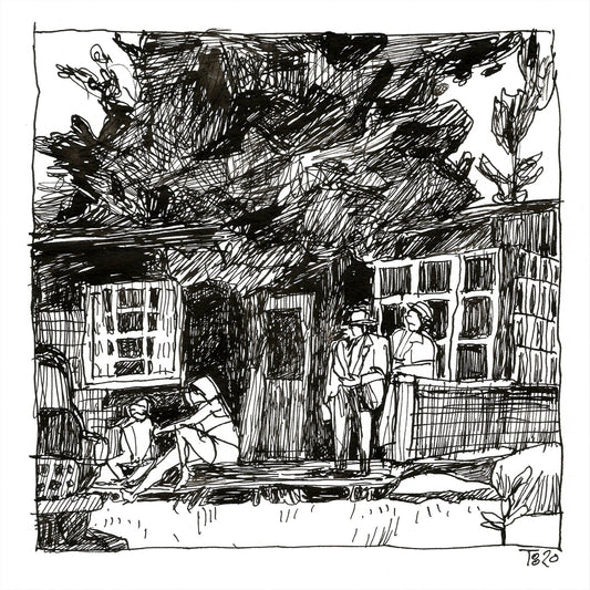 Urban Sketch Scene