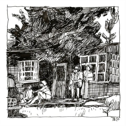 Urban Sketch Scene