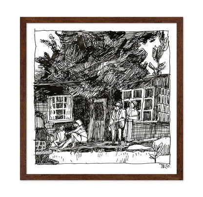 Urban Sketch Scene
