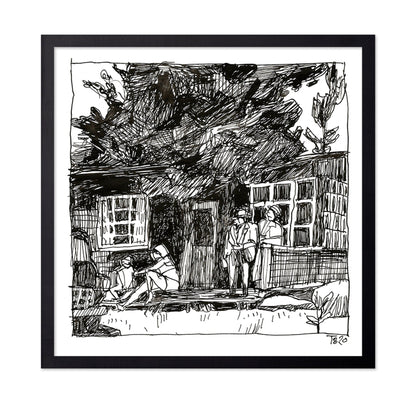 Urban Sketch Scene
