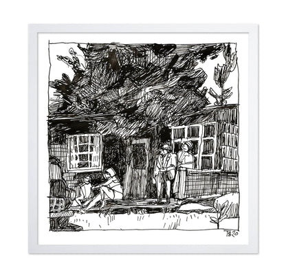 Urban Sketch Scene