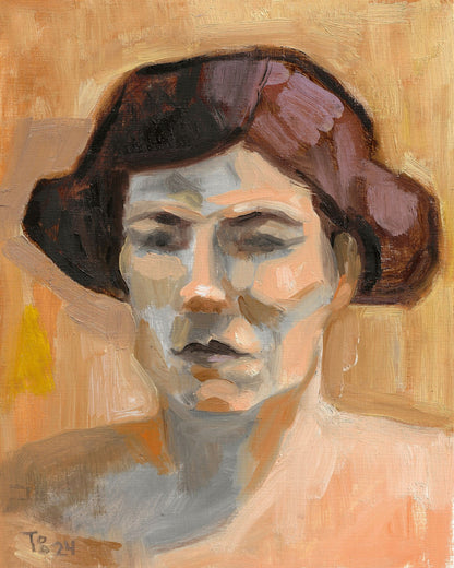 Woman Calm Portrait