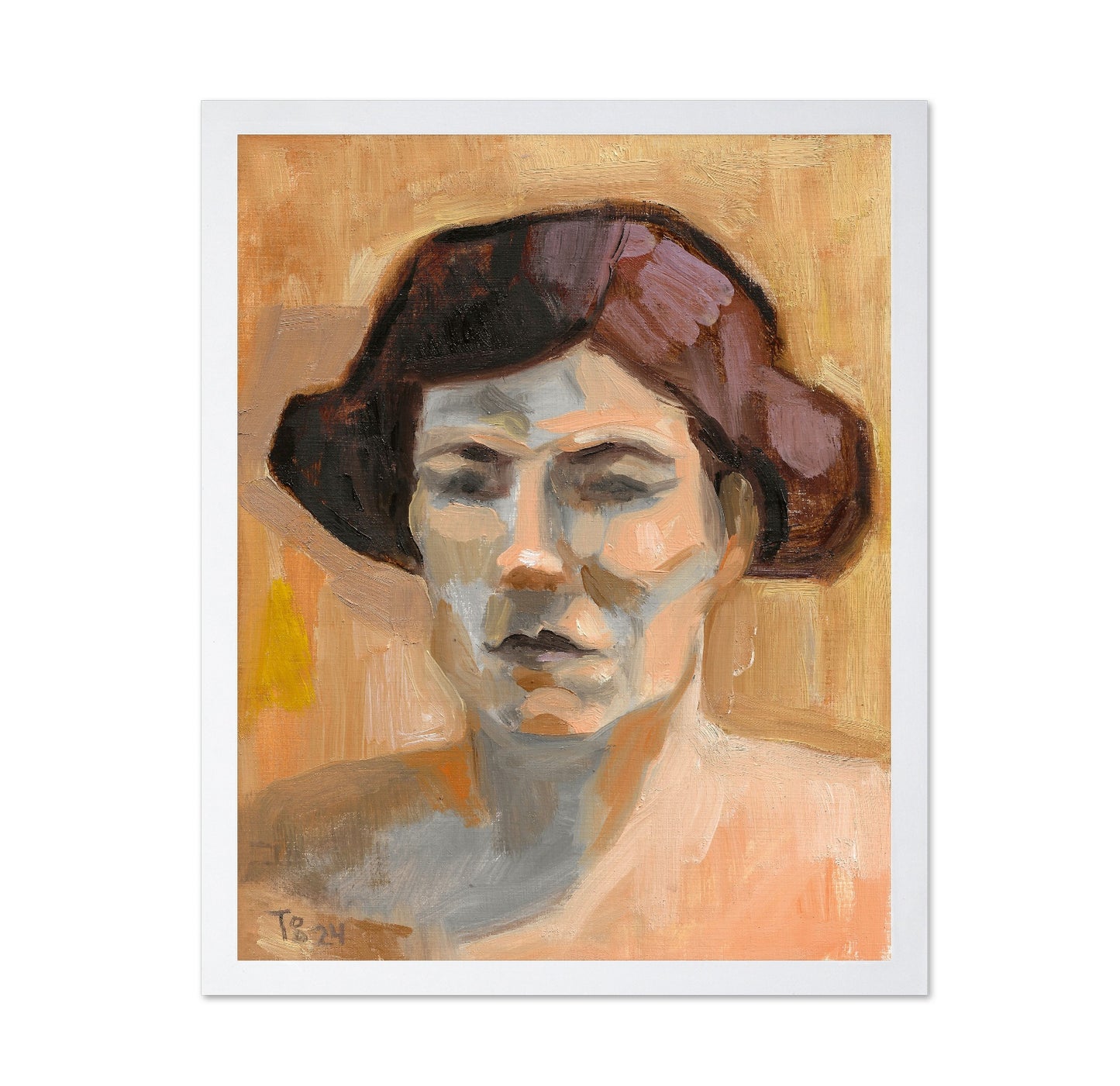 Woman Calm Portrait