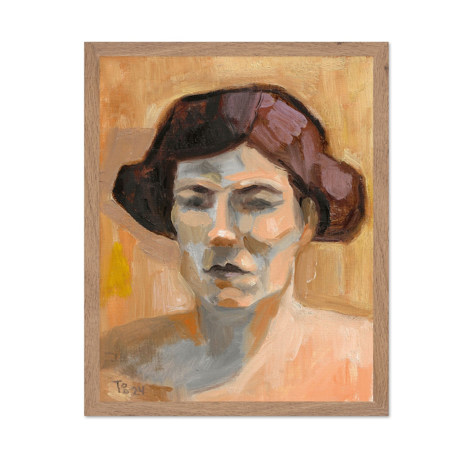 Woman Calm Portrait