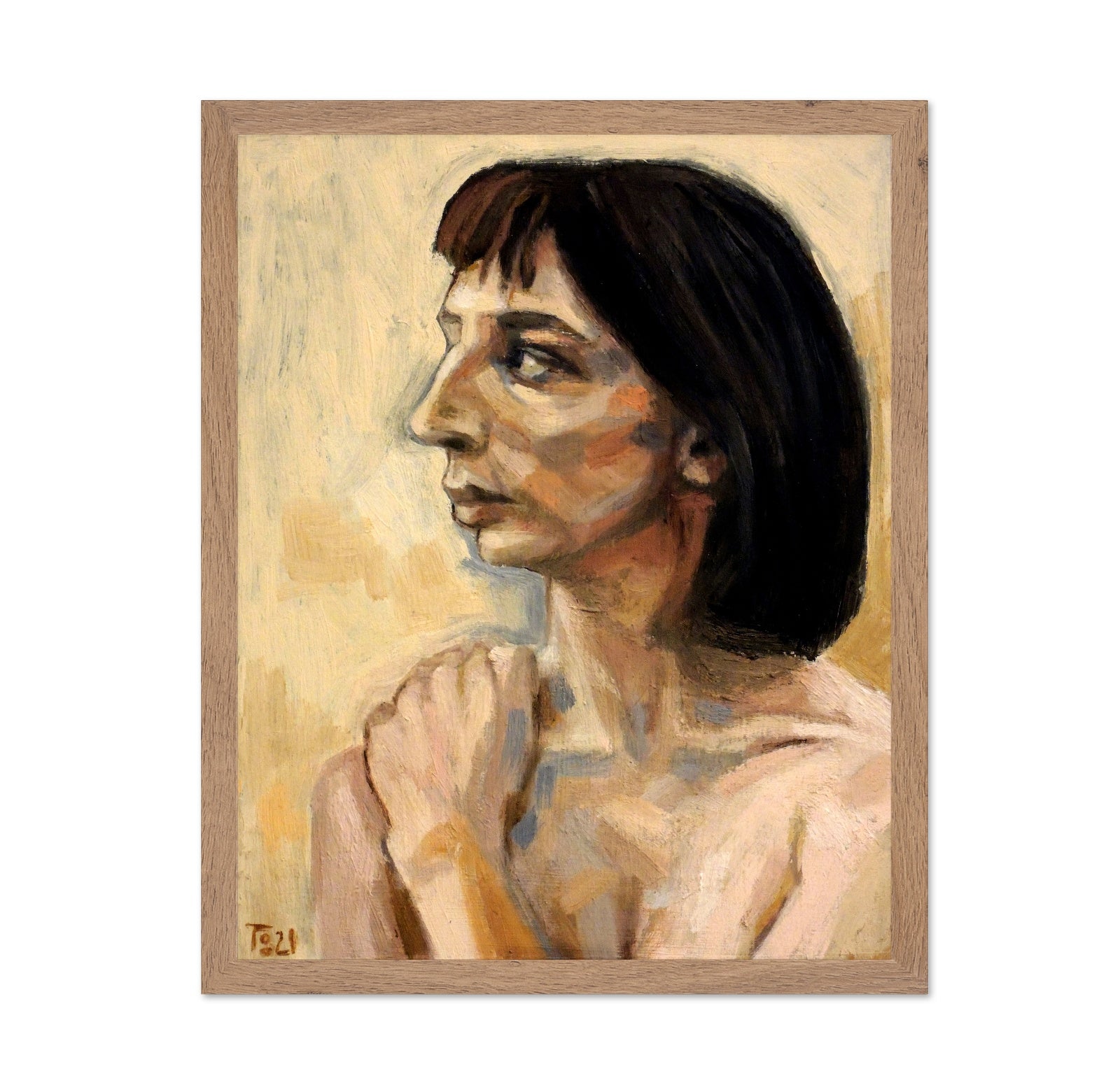 Woman Side Portrait No1