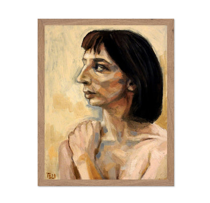 Woman Side Portrait No1