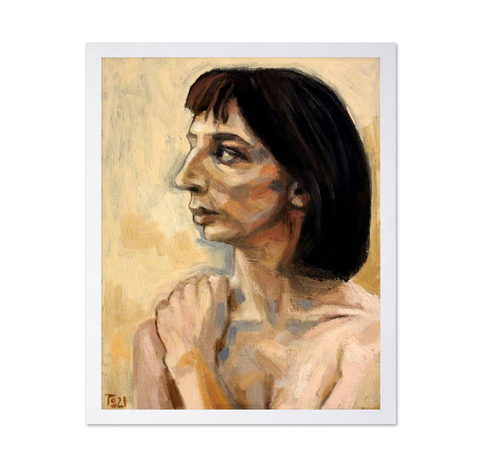 Woman Side Portrait No1