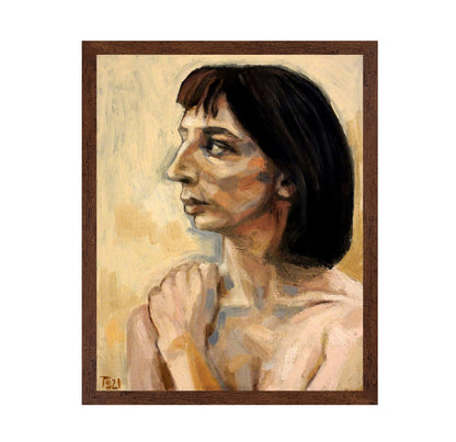 Woman Side Portrait No1