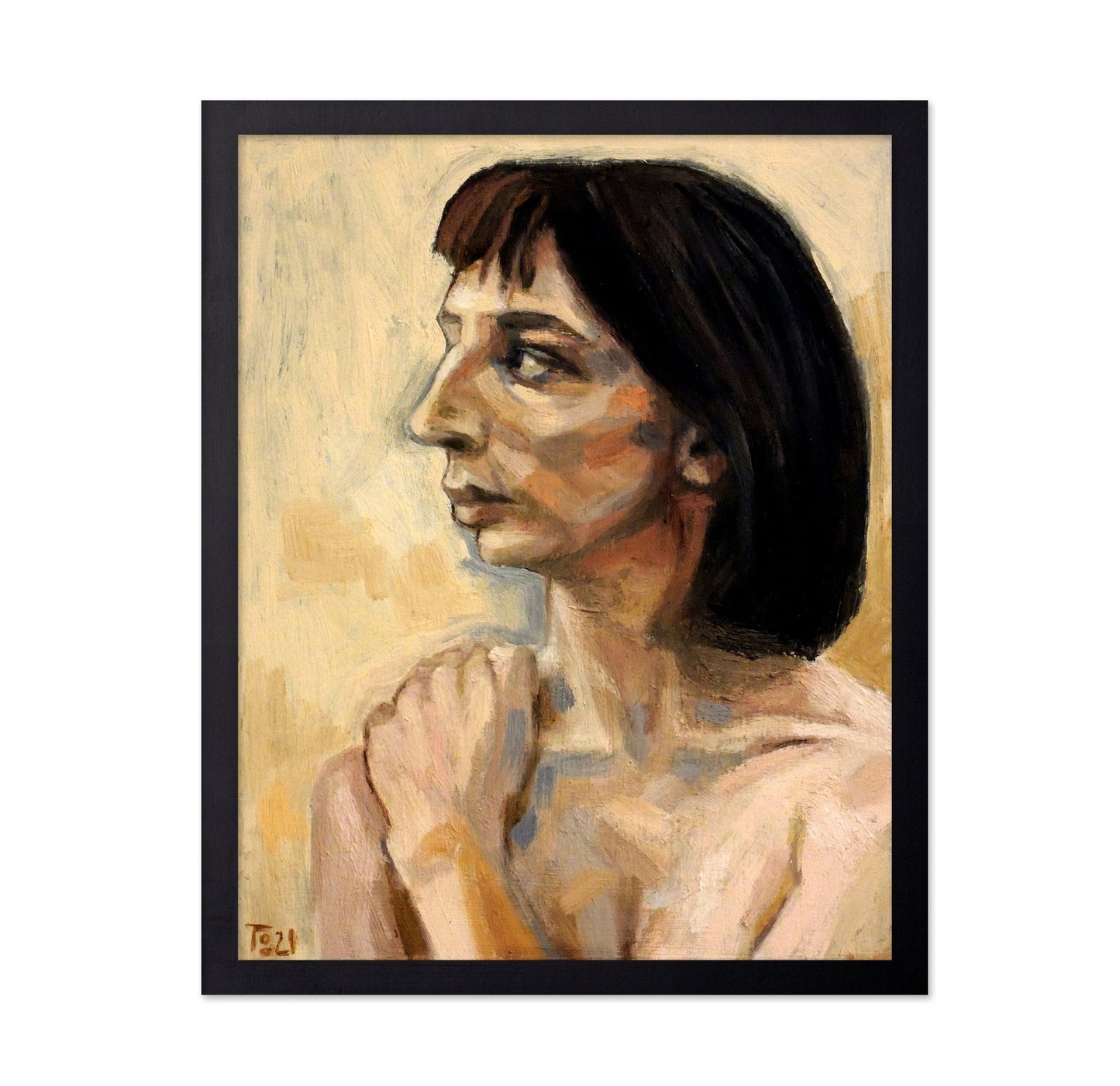 Woman Side Portrait No1