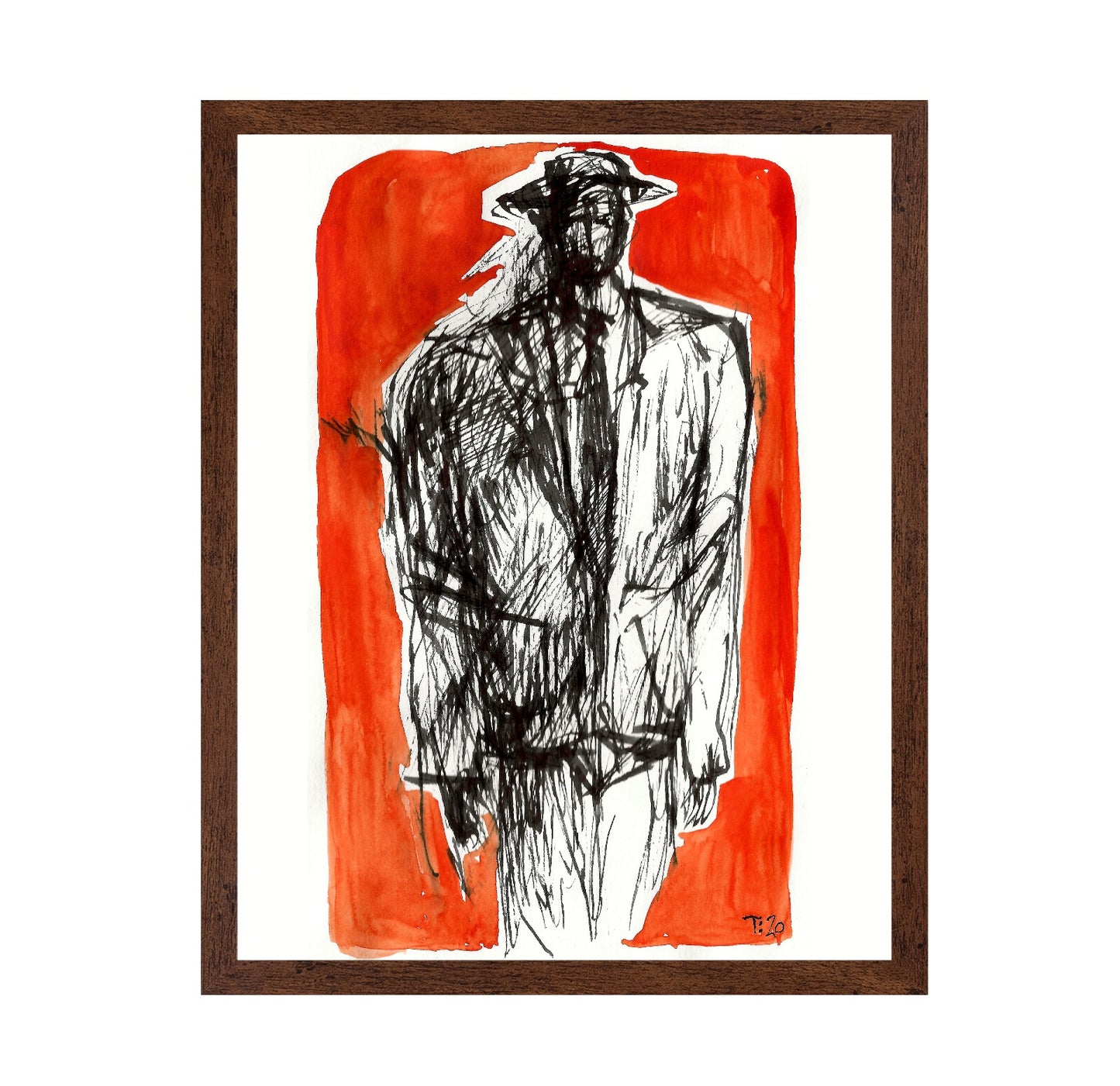Man In Suit Sketch