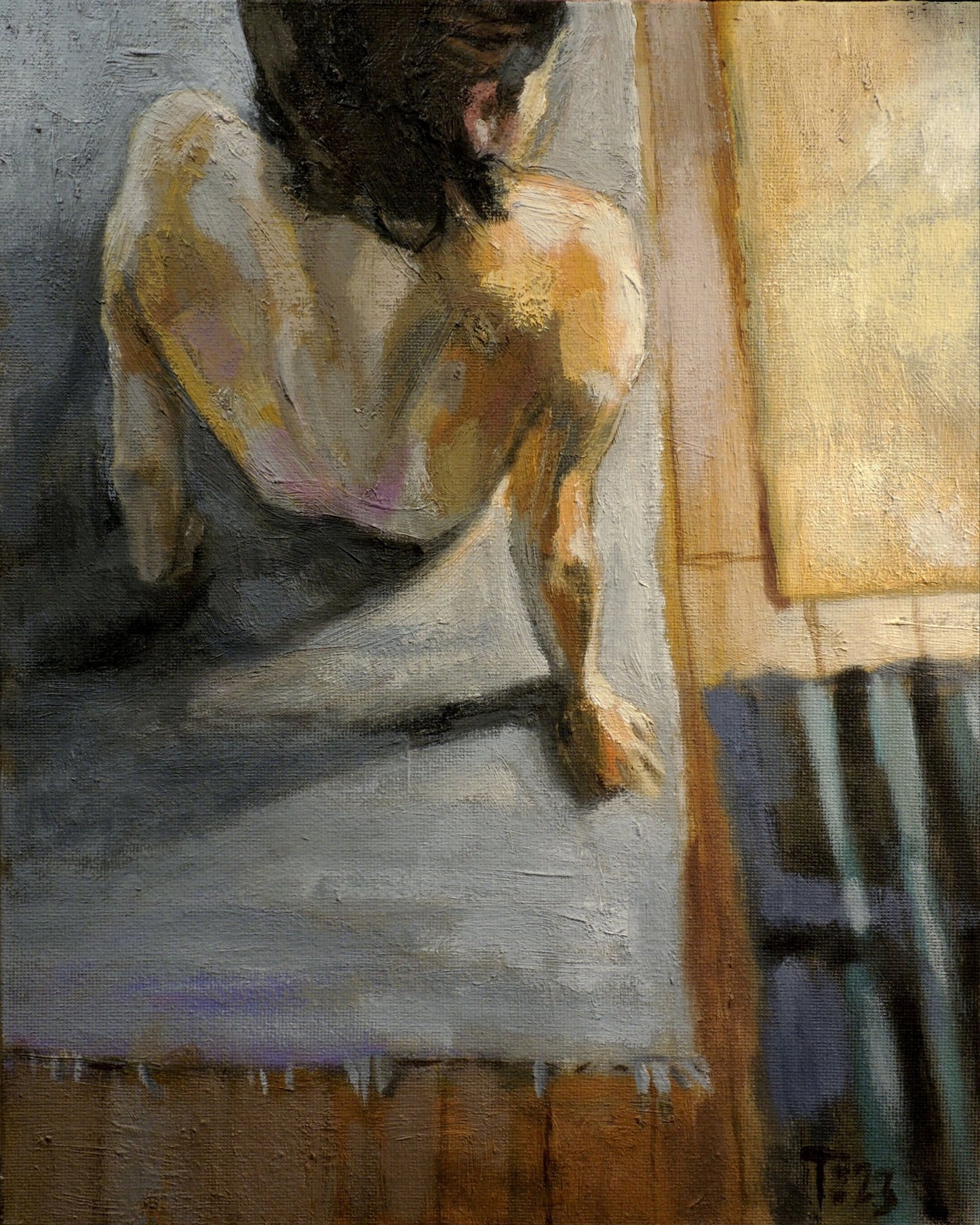 Figure In Studio