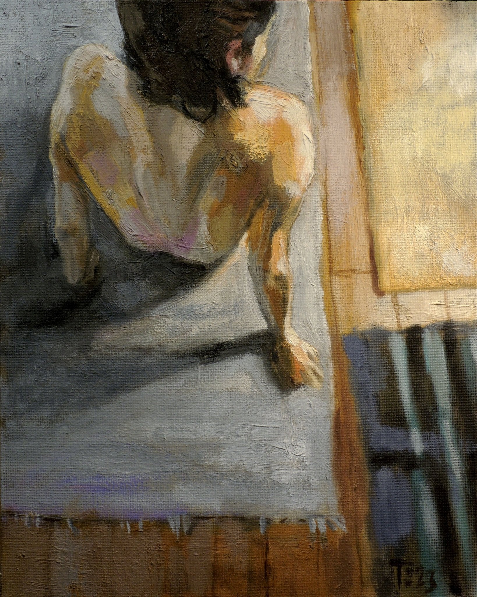 Figure In Studio