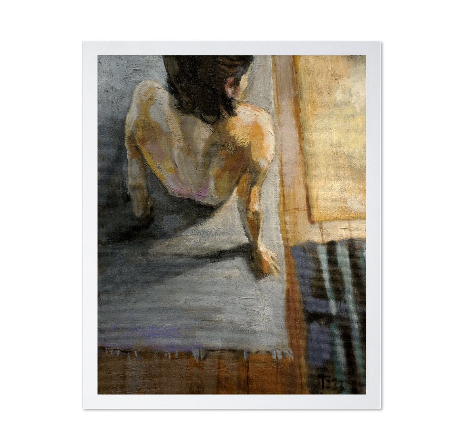 Figure In Studio