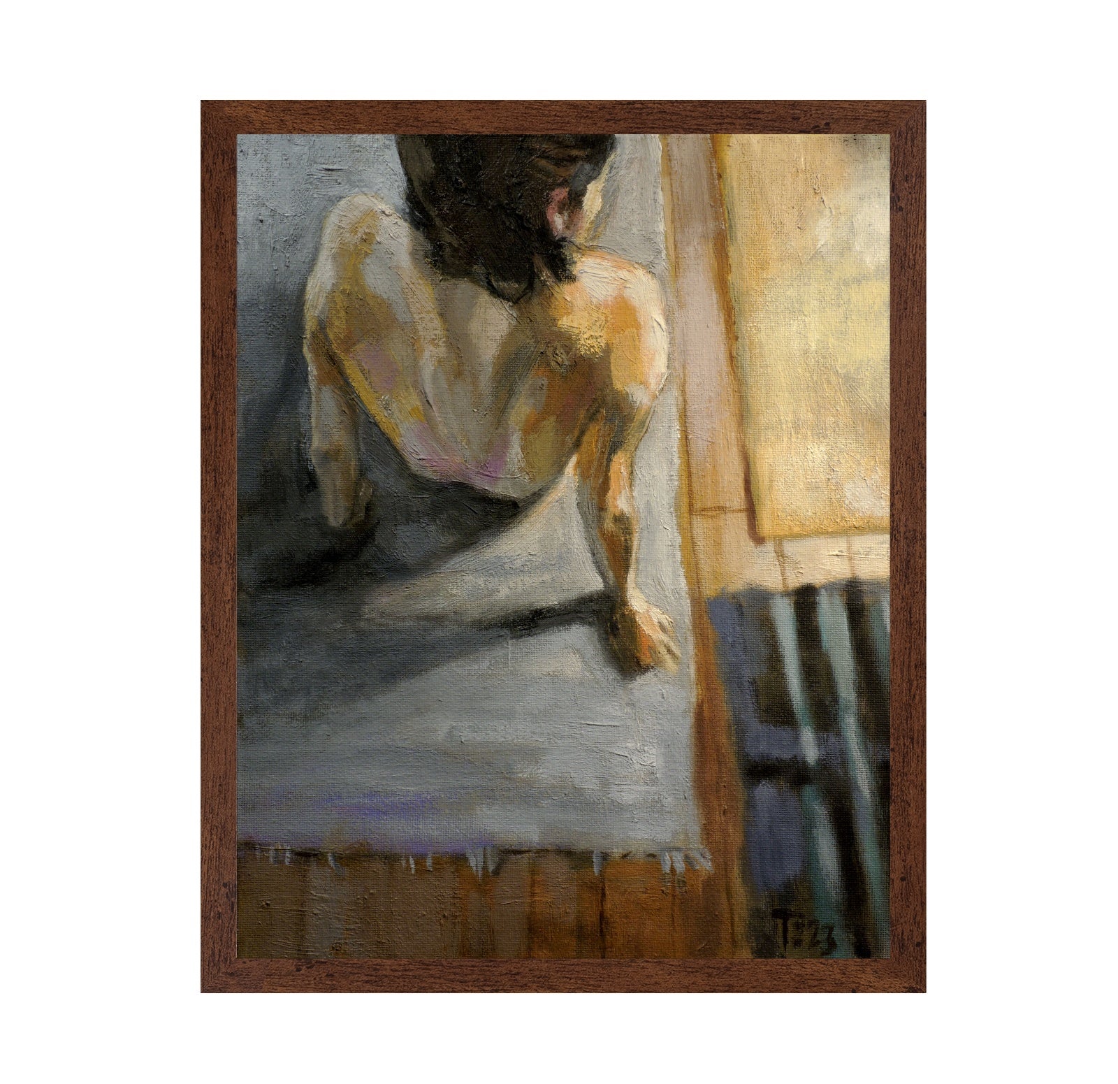 Figure In Studio