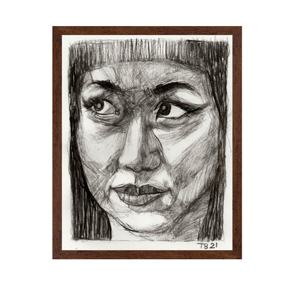 Frontal Face Sketch
