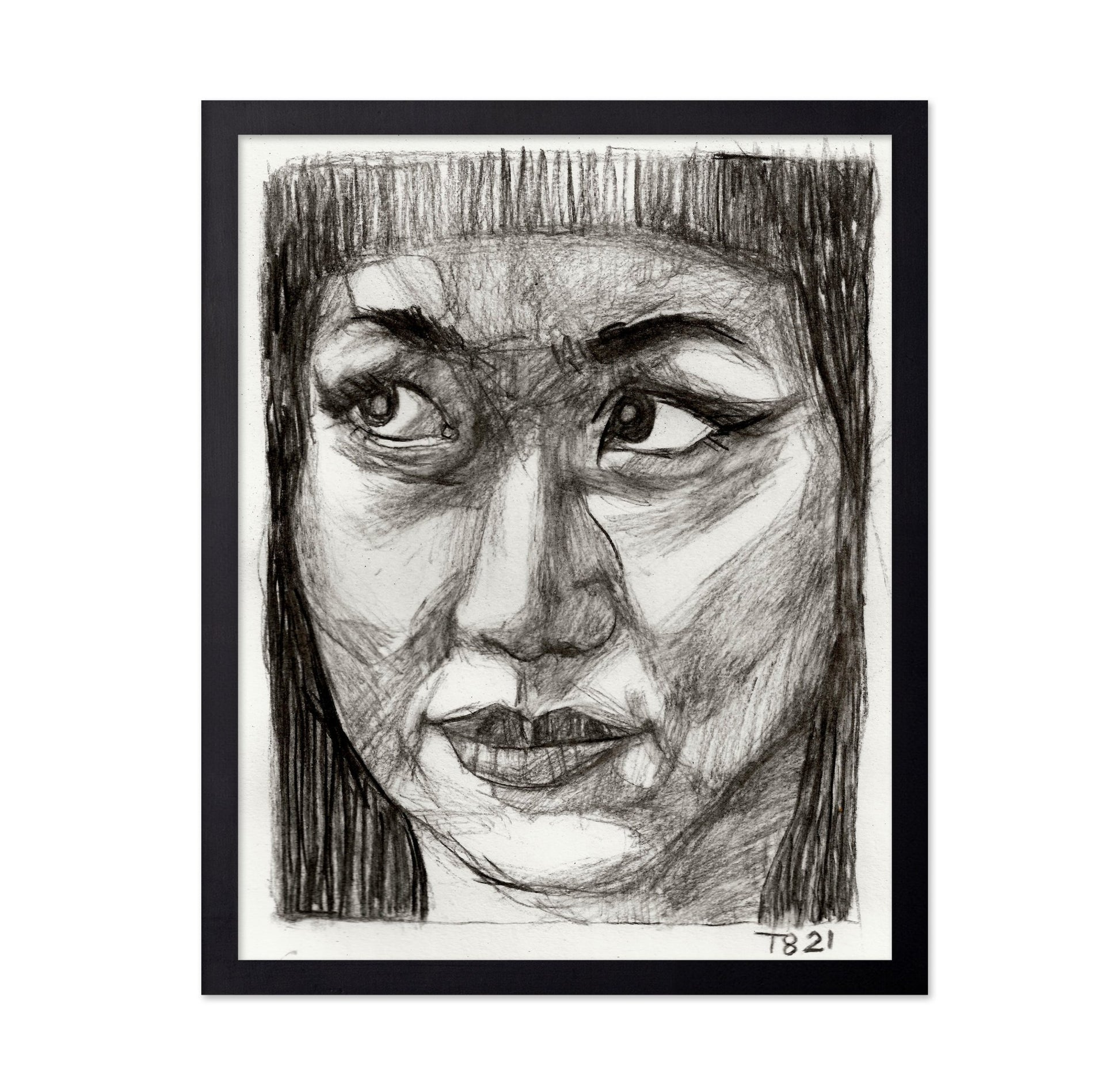 Frontal Face Sketch