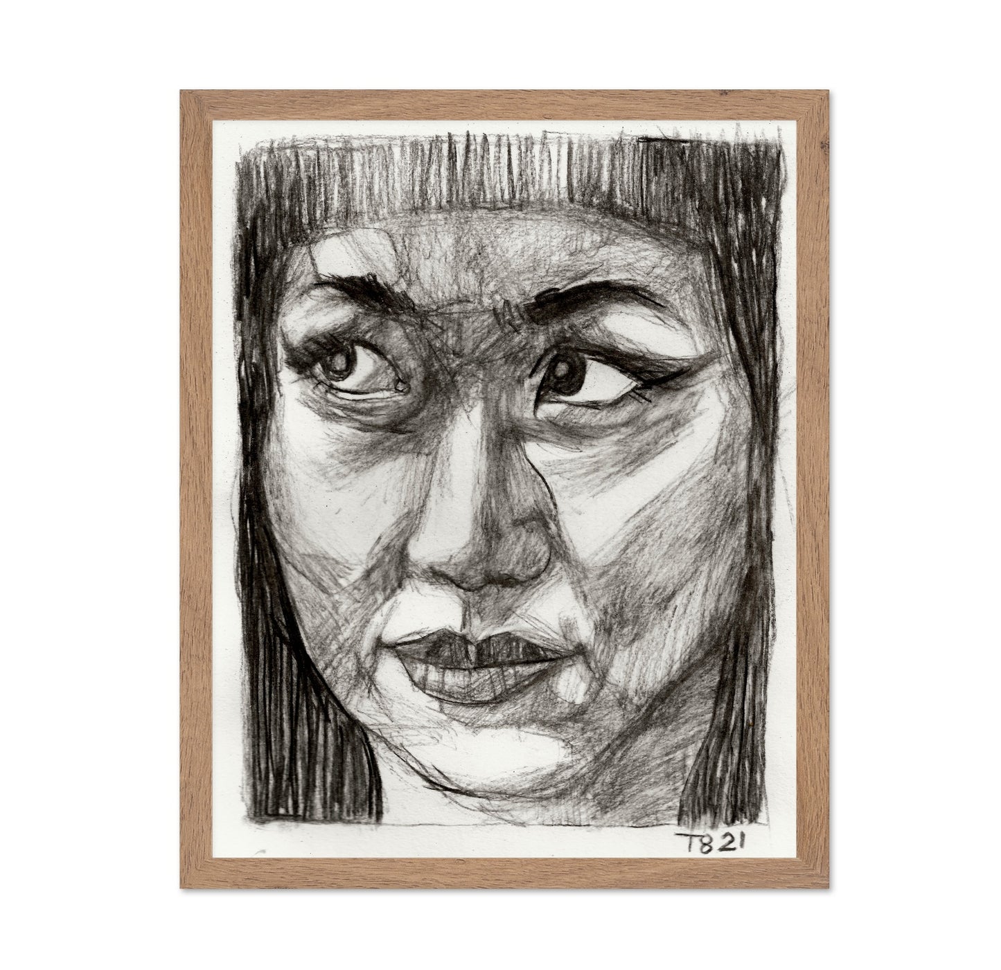 Frontal Face Sketch