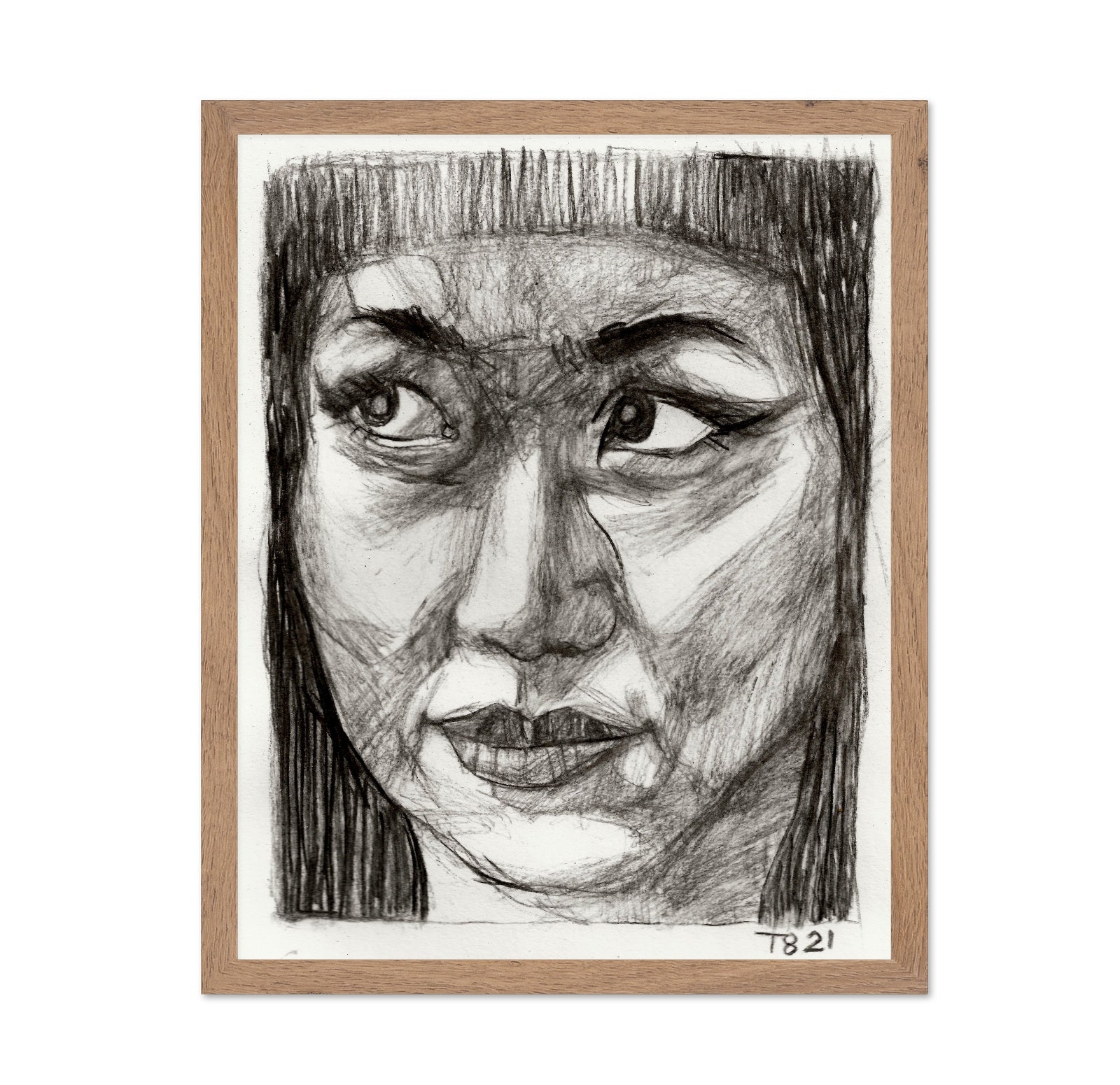 Frontal Face Sketch