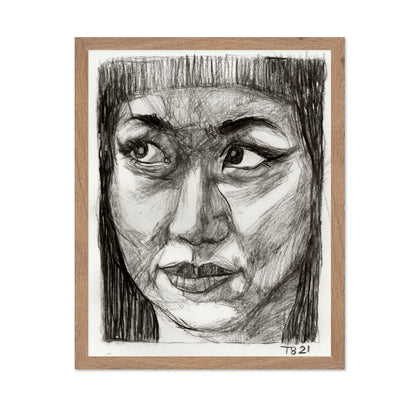 Frontal Face Sketch