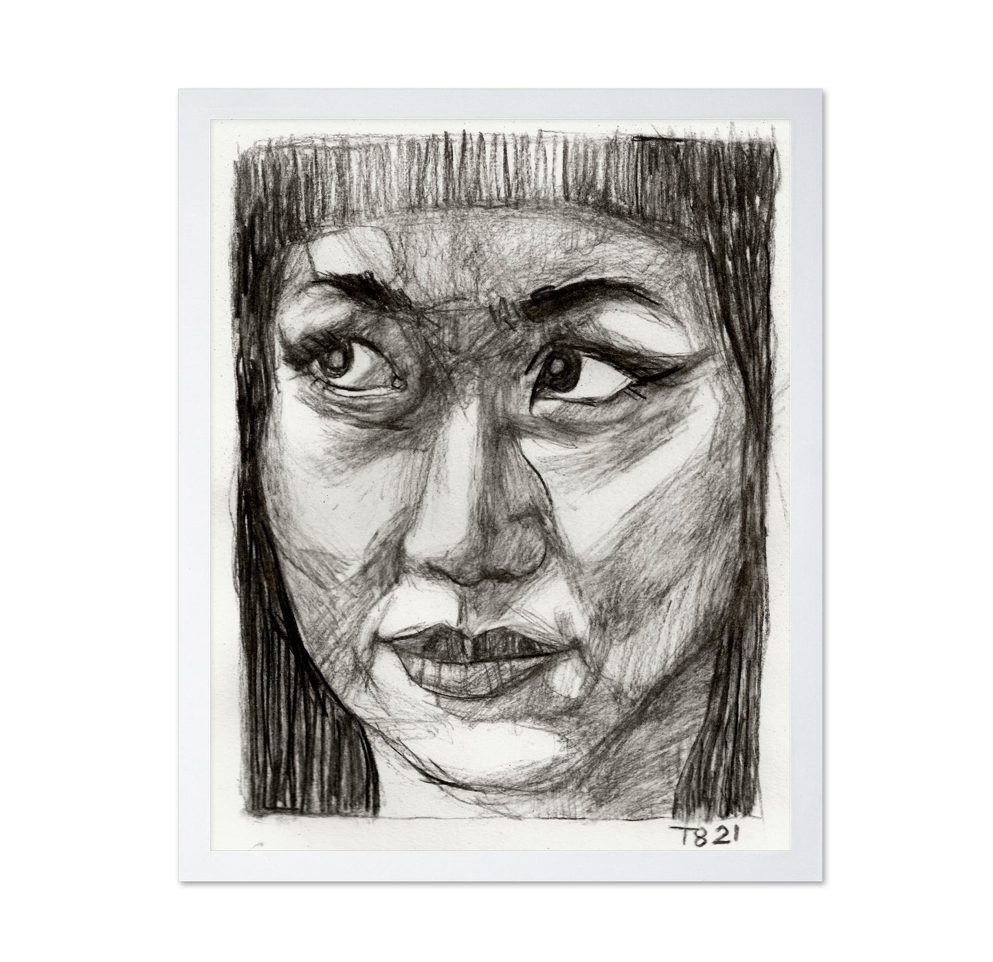 Frontal Face Sketch