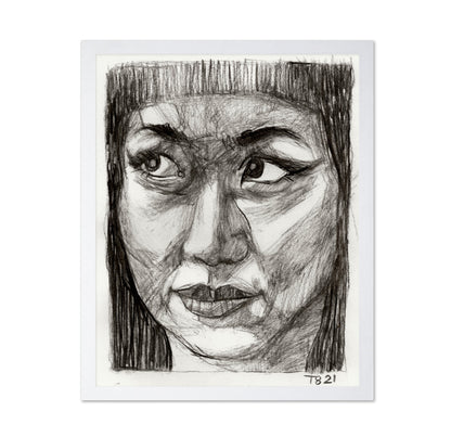 Frontal Face Sketch