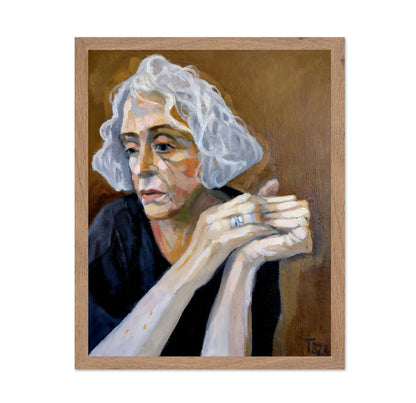 Woman With Folded Hands