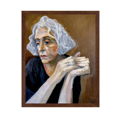 Woman With Folded Hands